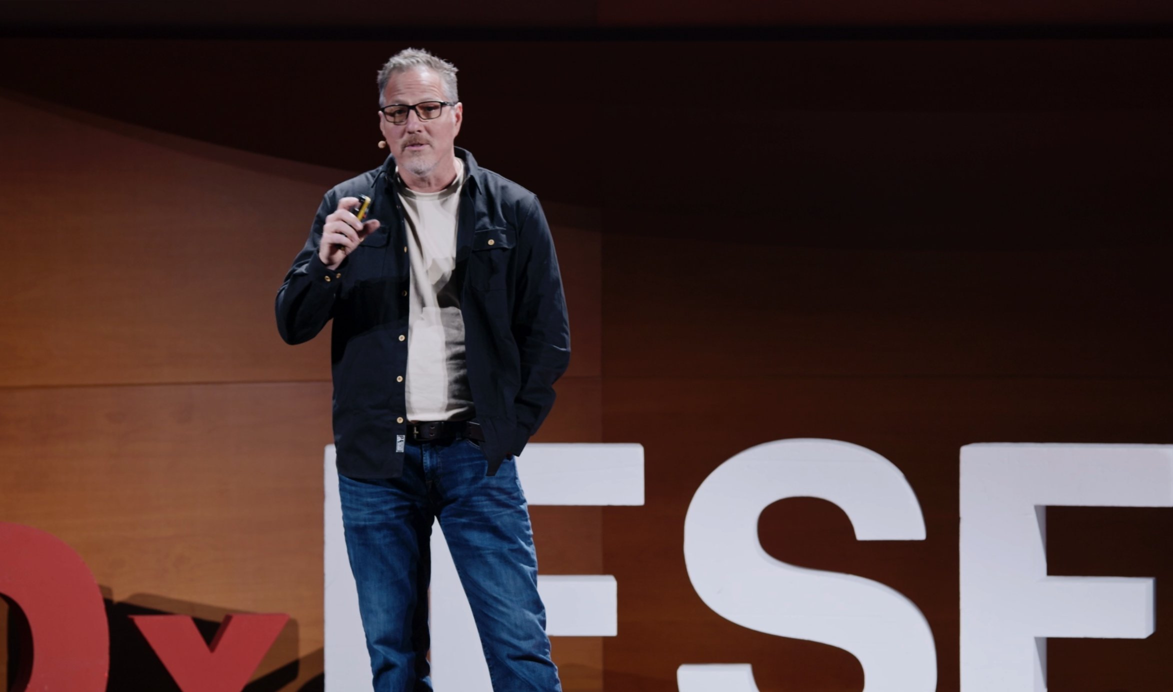 Sean Finter on stage