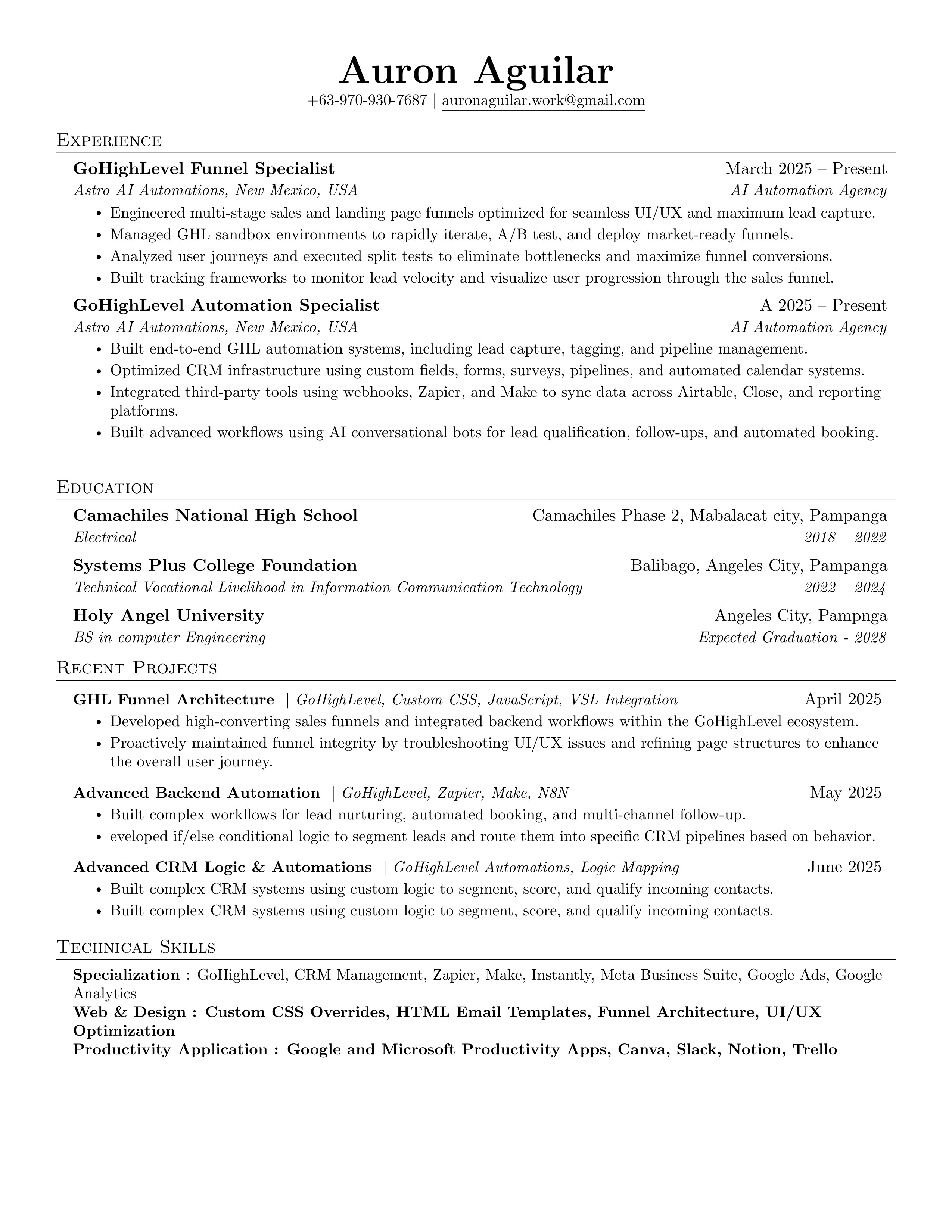 My Resume