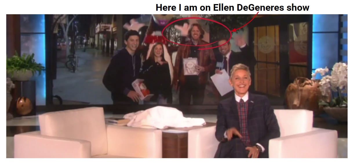 Travis on the Ellen DeGeneres Show