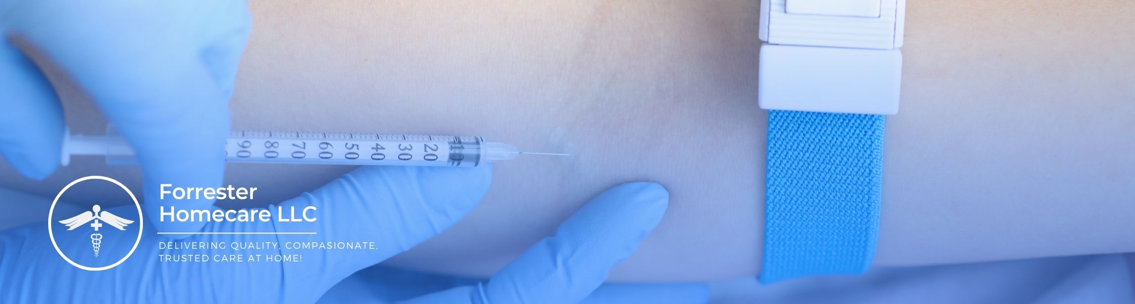 This involves clinical oversight and professional medical management for medication administration and monitoring.