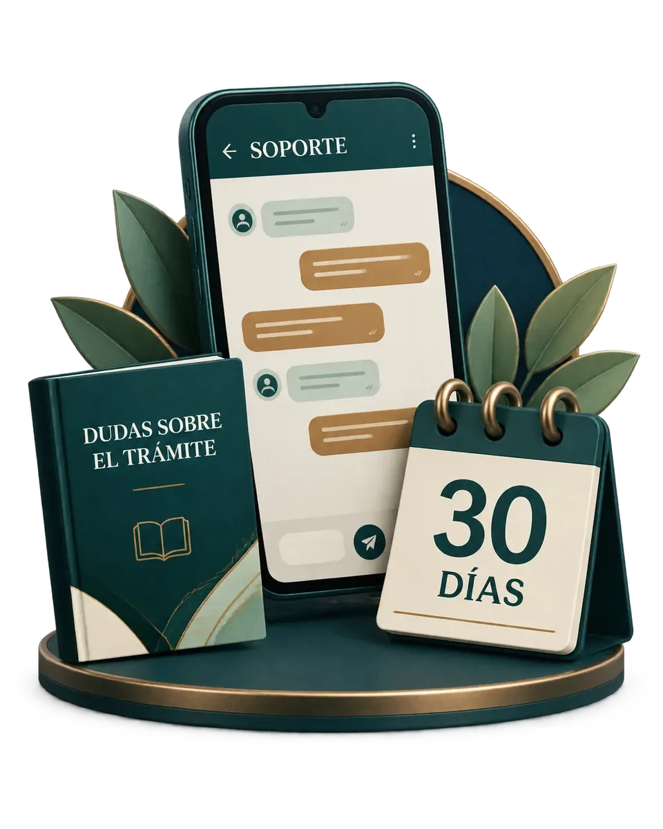 Soporte por chat durante 30 días