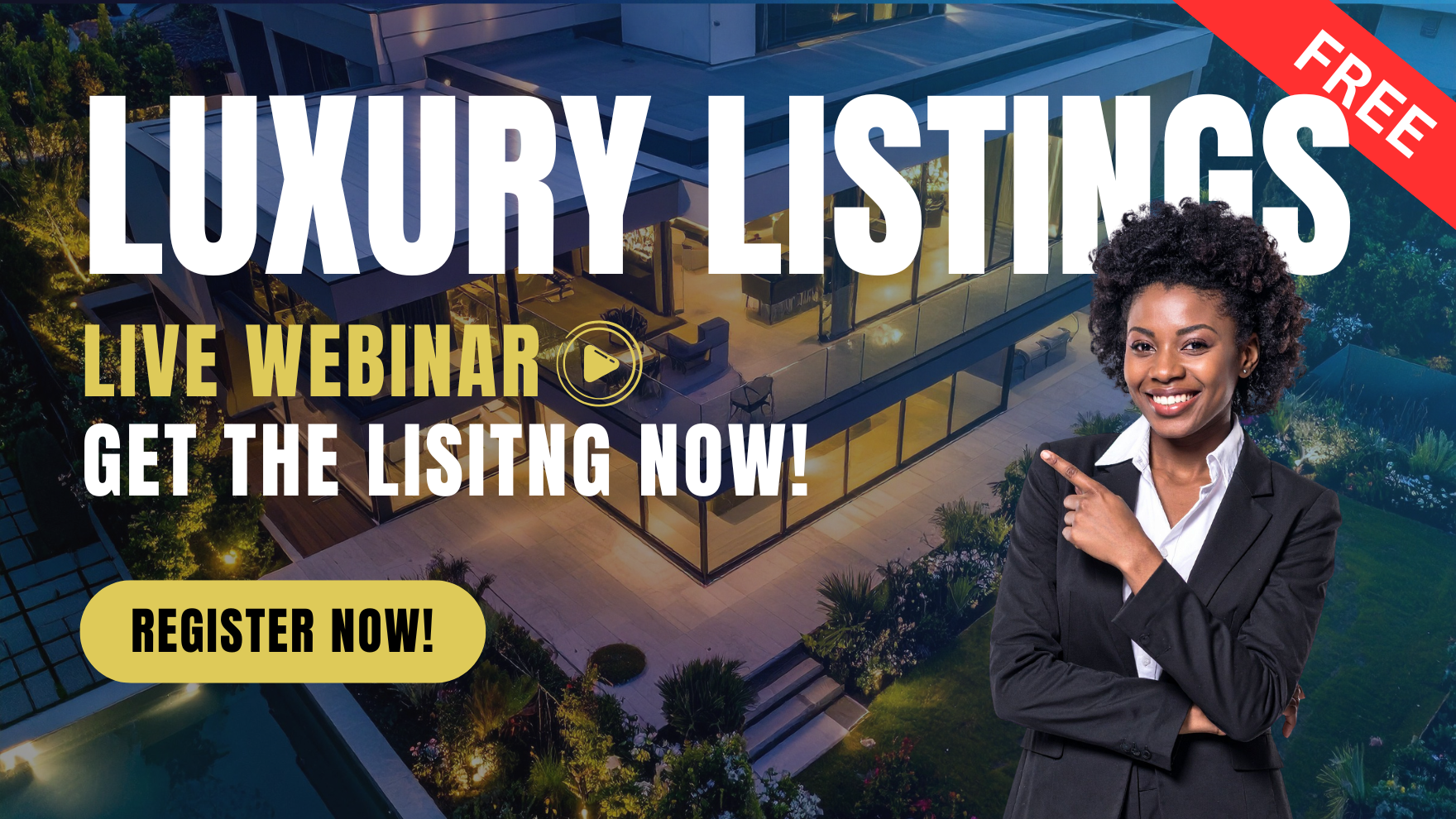 Luxury Listings Live Webinar