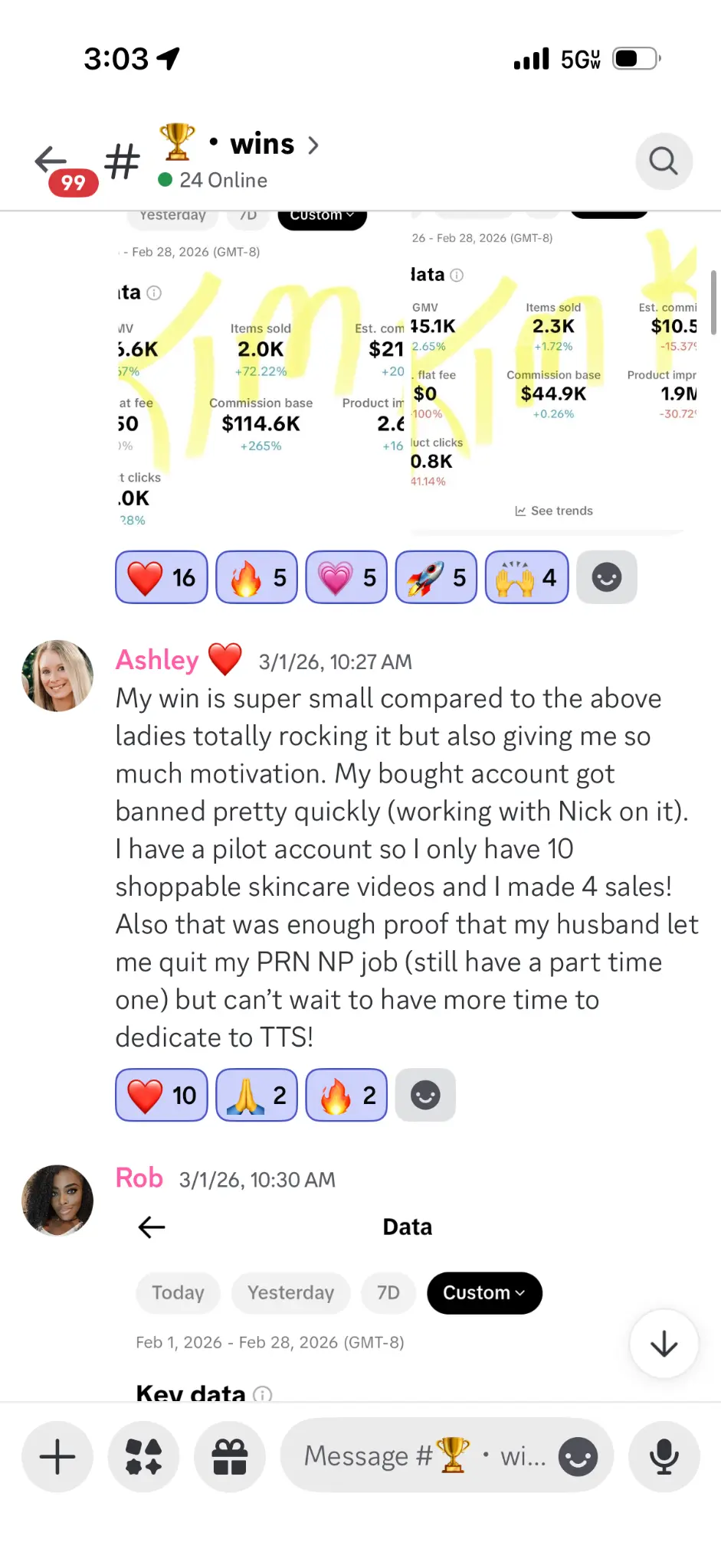 Miss Affiliate student Kim Killian TikTok Shop result: $114.6K in commission