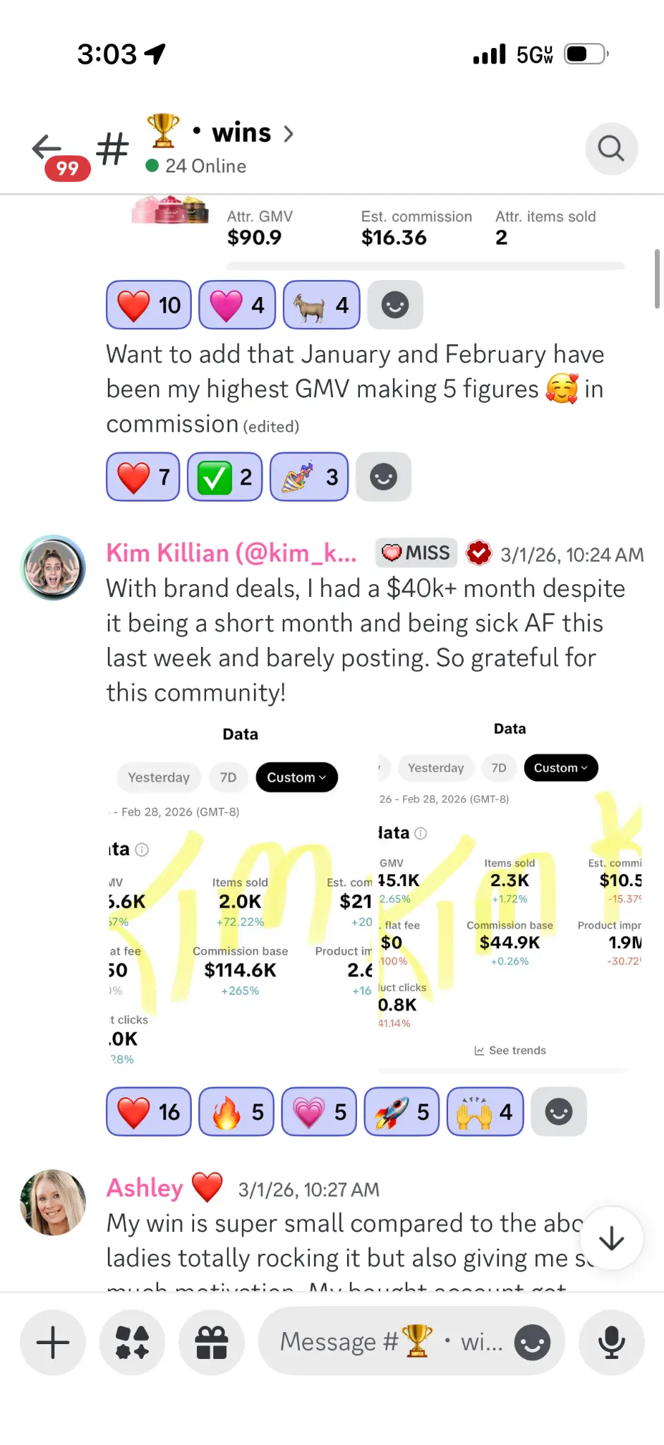 Miss Affiliate student VivaDeb TikTok Shop result: $195.7K in commission