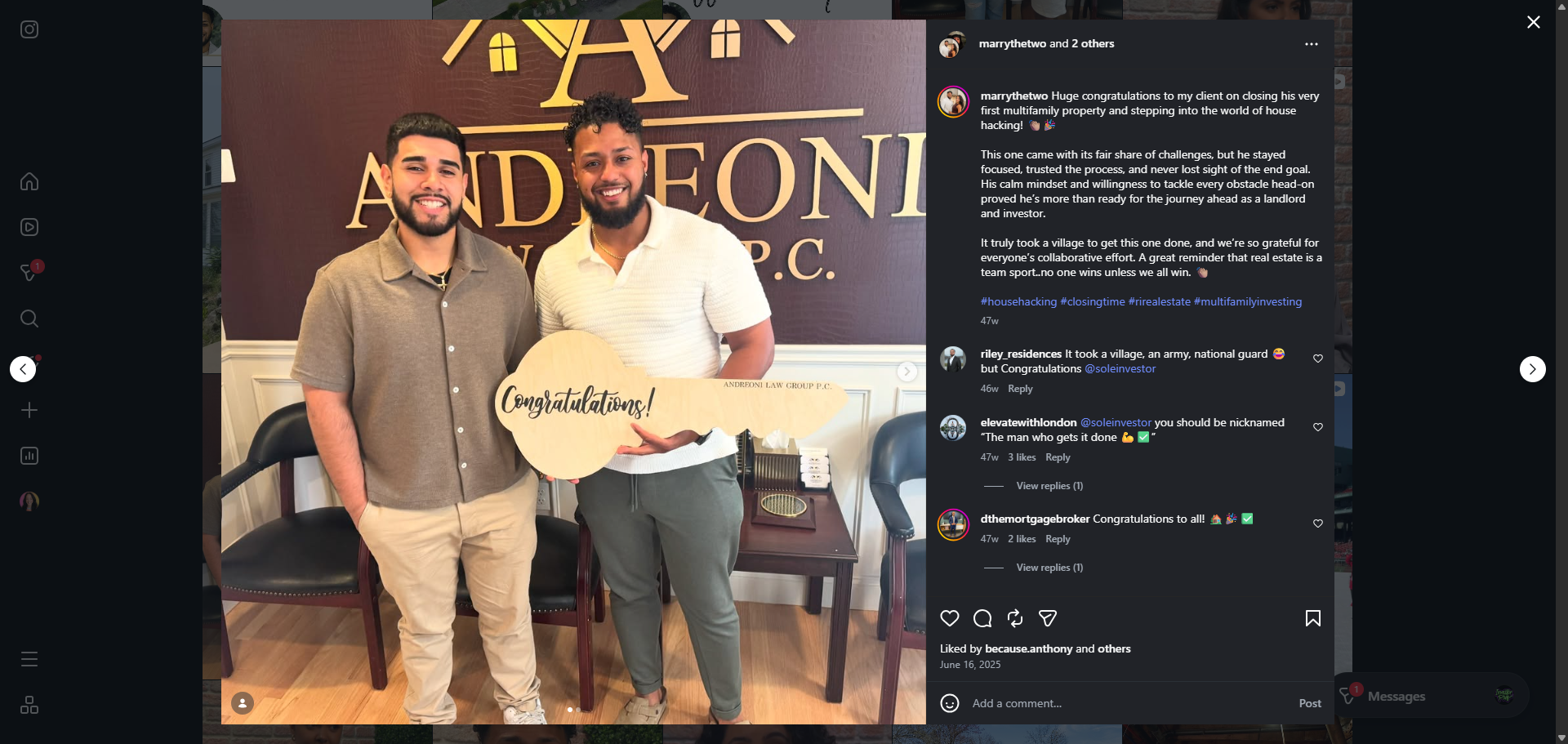 Client closing