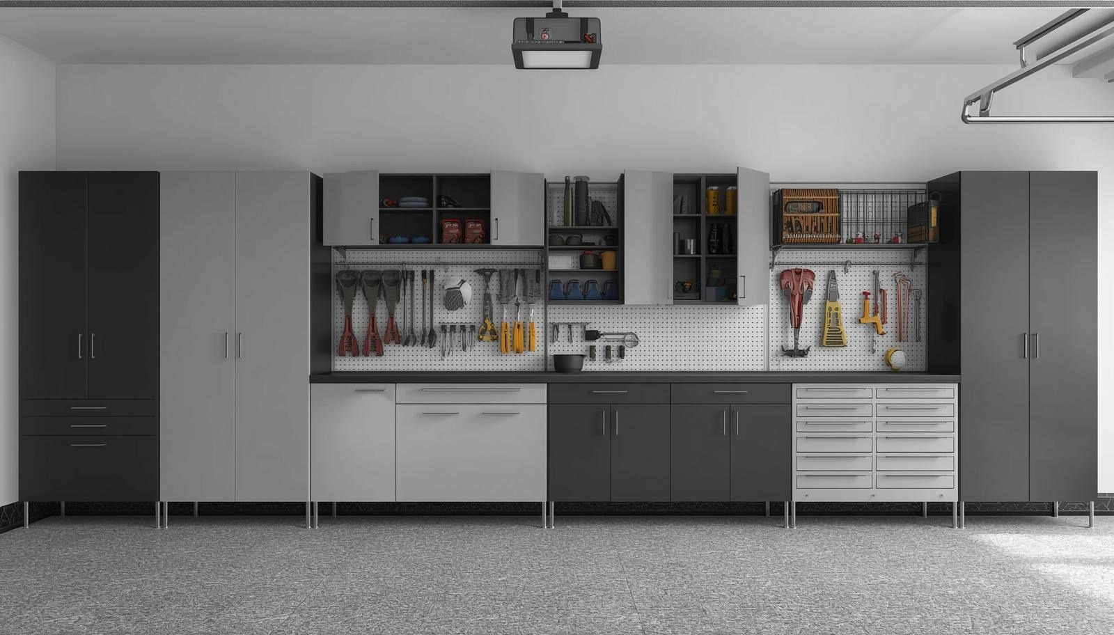 Custom garage storage system Las Vegas Nevada