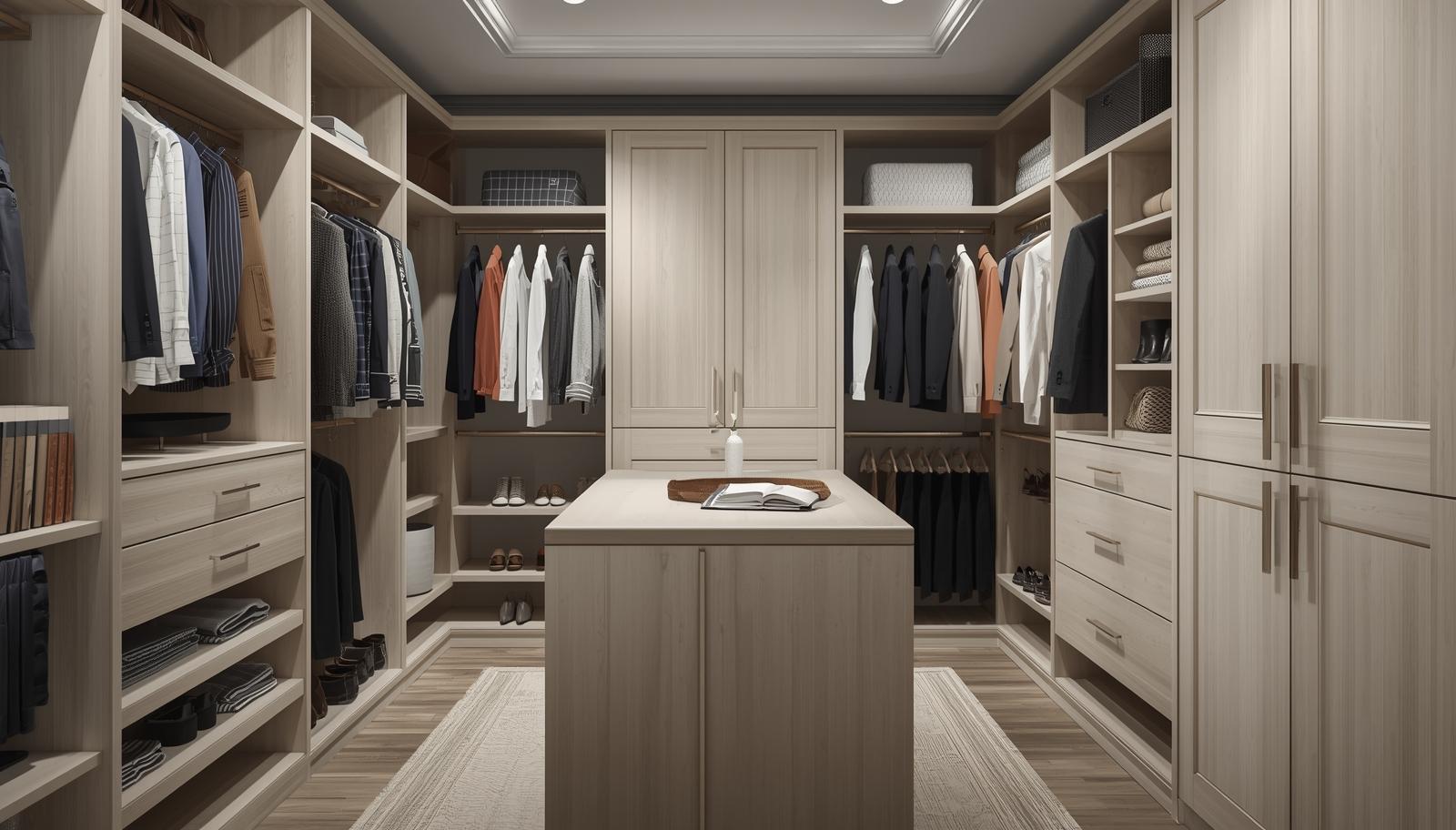 Shoe wall walk-in closet Green Valley Las Vegas