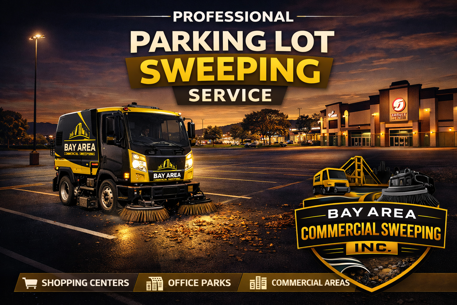 Parking Lot Sweeping in San Jose, CA