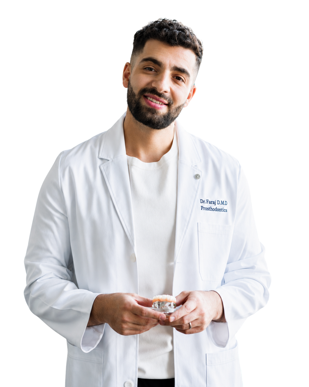 Dr. Mohaad A. Faraj, board-certified surgical prosthodontist in Lubbock, Texas