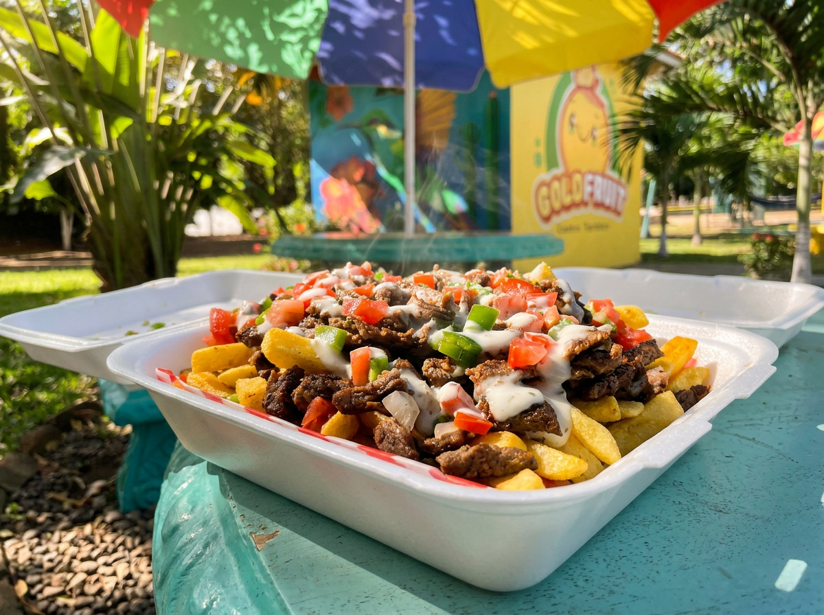 Carne Asada Fries Gold Fruit