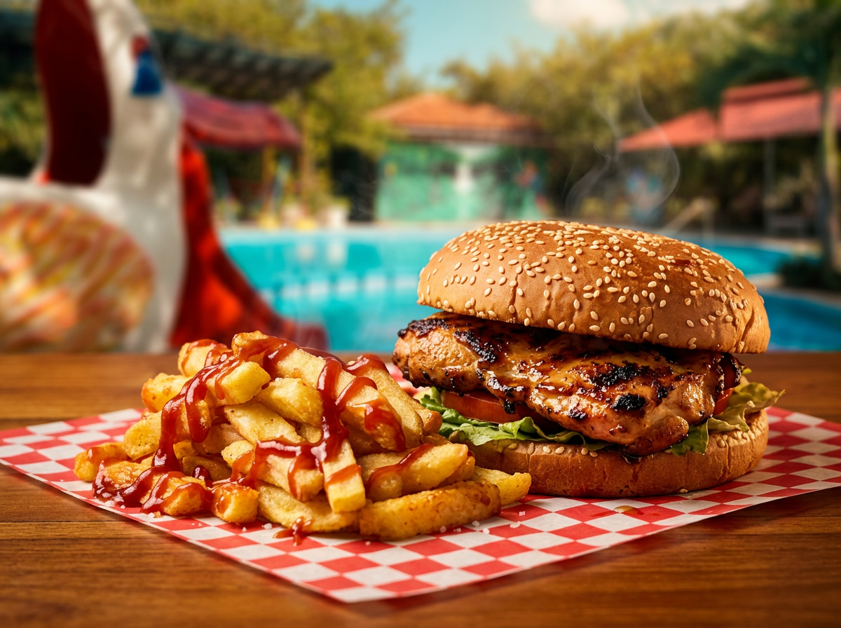 Hamburguesa de pollo Gold Fruit