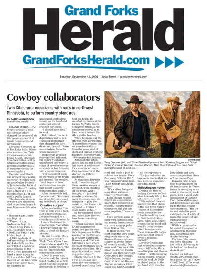 Grand Forks Herald: Cowboy collaborators