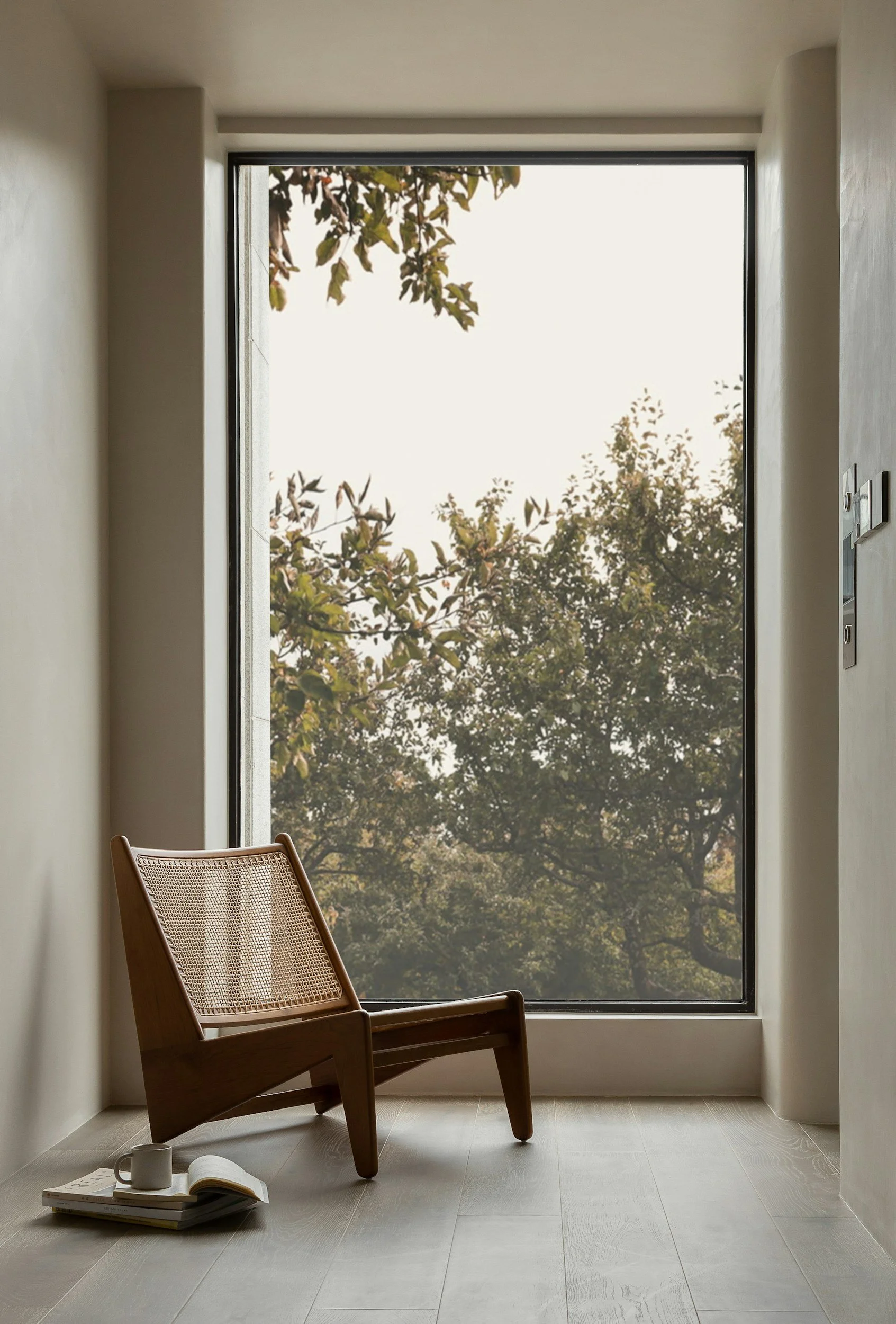 Chair by window