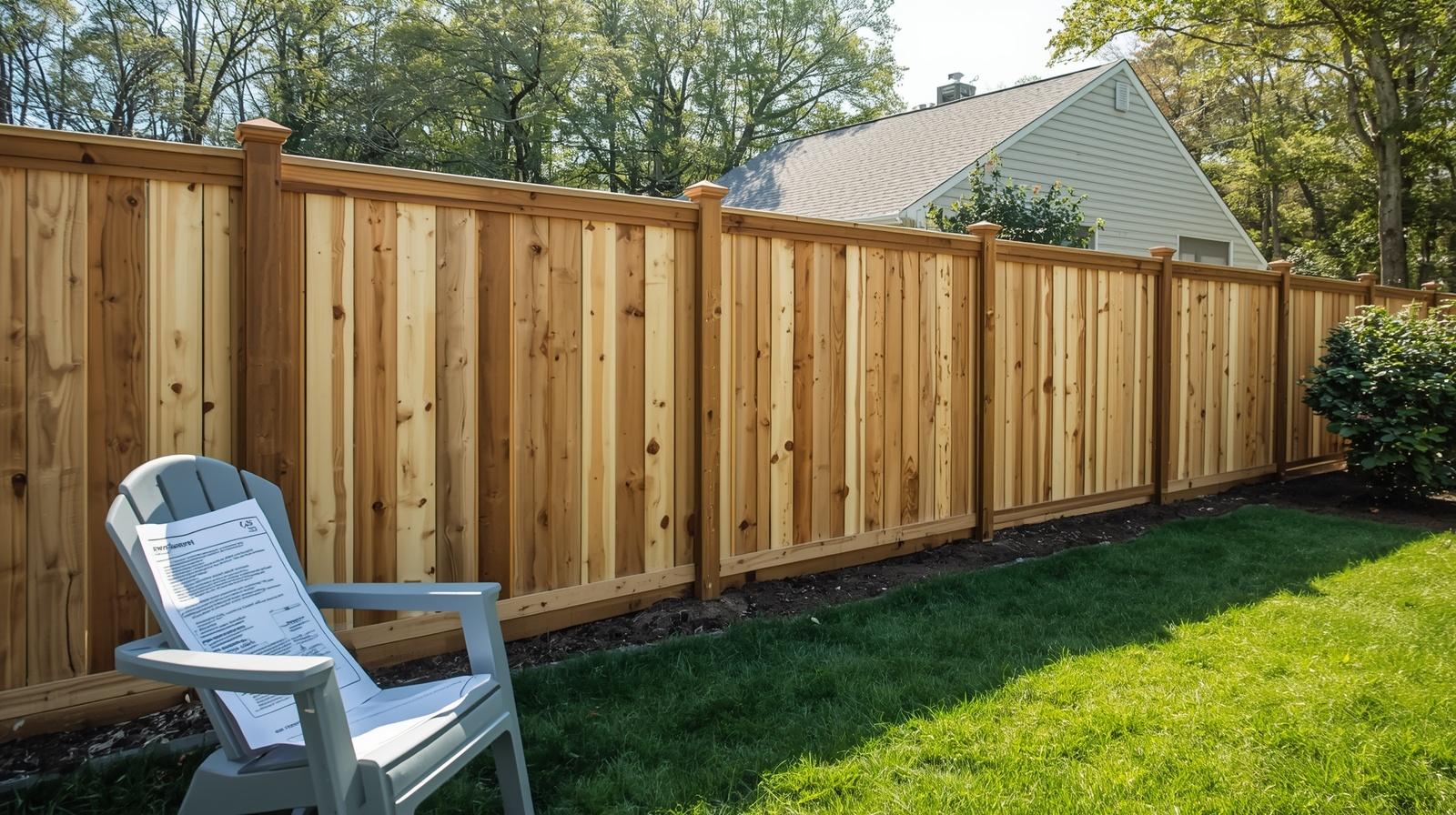 Commercial fence installation around business property in Mount Carroll IL. Commercial fence installation around business property in Mount Carroll IL.