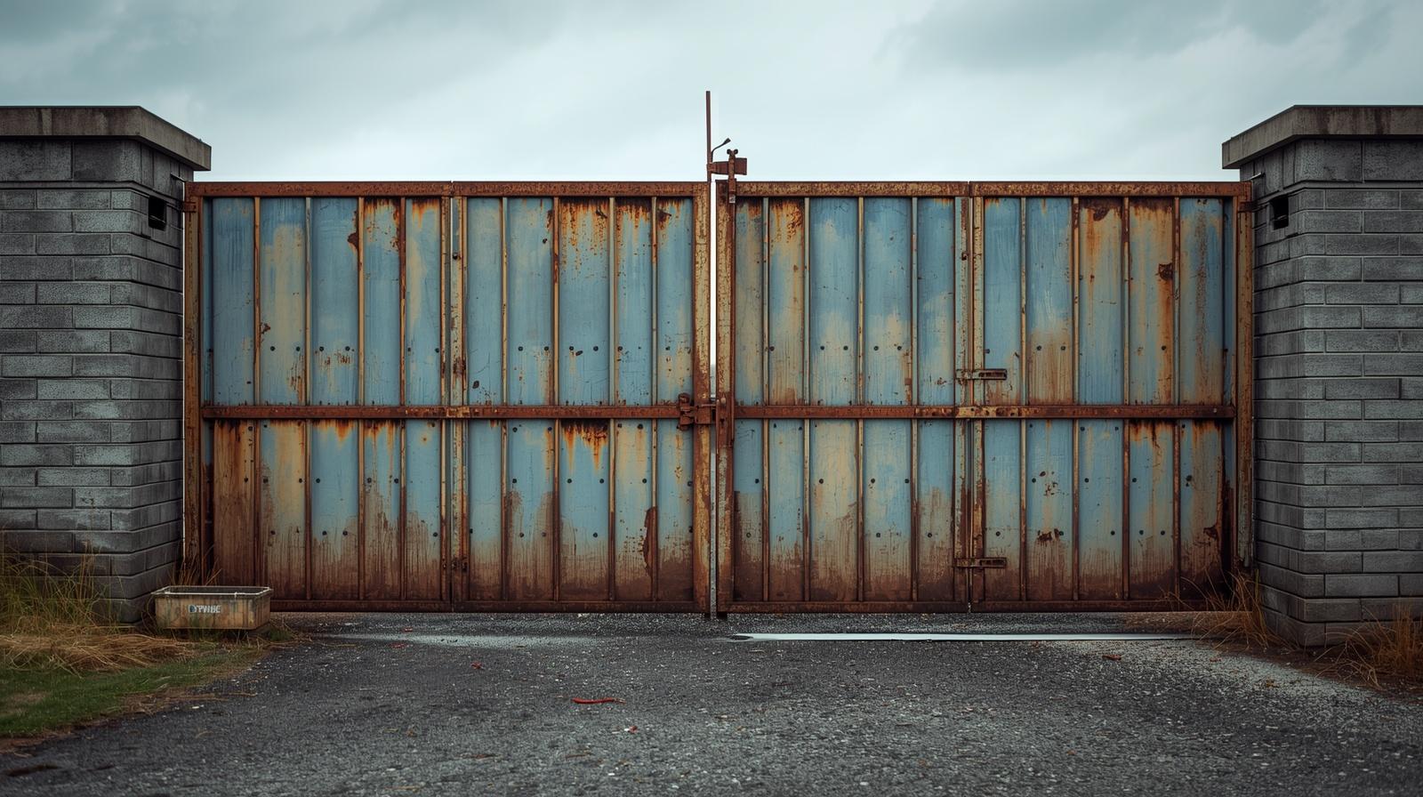 Commercial gate repair service on business property in Rockton IL. Commercial gate repair service on business property in Rockton IL.
