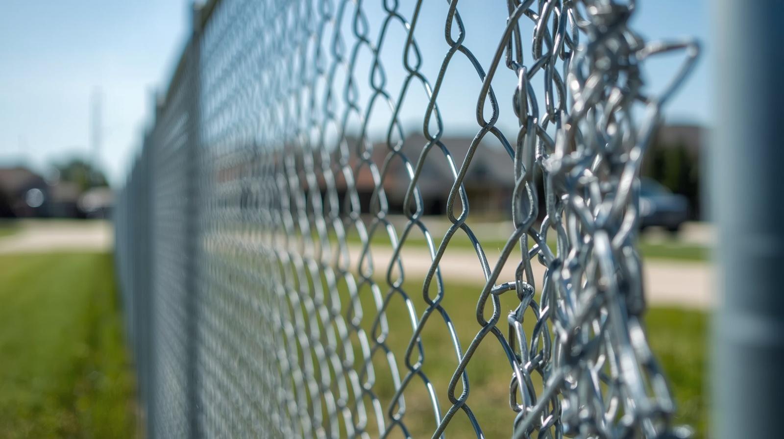 Chain link fence maintenance and inspection on property in Brodhead WI. Chain link fence maintenance and inspection on property in Brodhead WI.