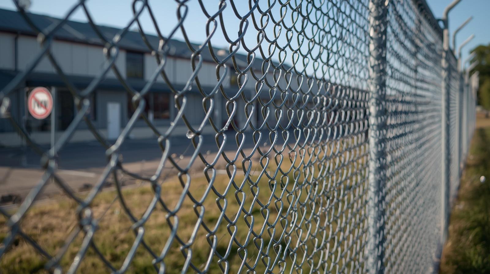 Chain link fence repair on a residential or commercial property in Edgerton WI. Chain link fence repair on a residential or commercial property in Edgerton WI.