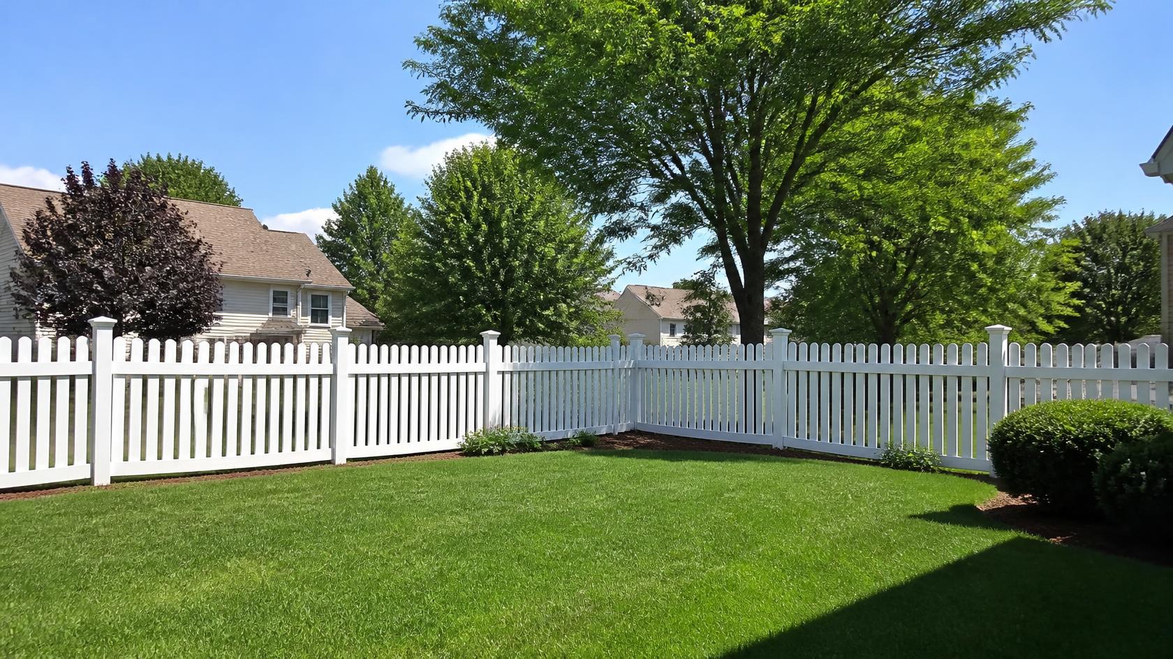 Aging fence being replaced at a residential property in Delavan, WI after showing signs of wear. Aging fence being replaced at a residential property in Delavan, WI after showing signs of wear.