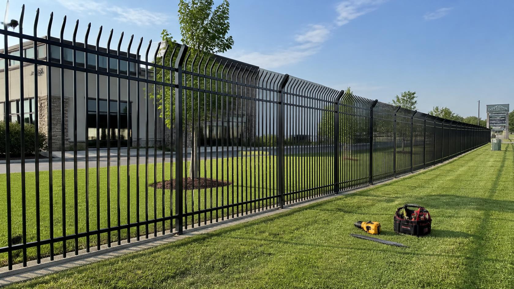 Security fence maintenance in Footville, WI helping keep commercial or residential properties protected and secure.