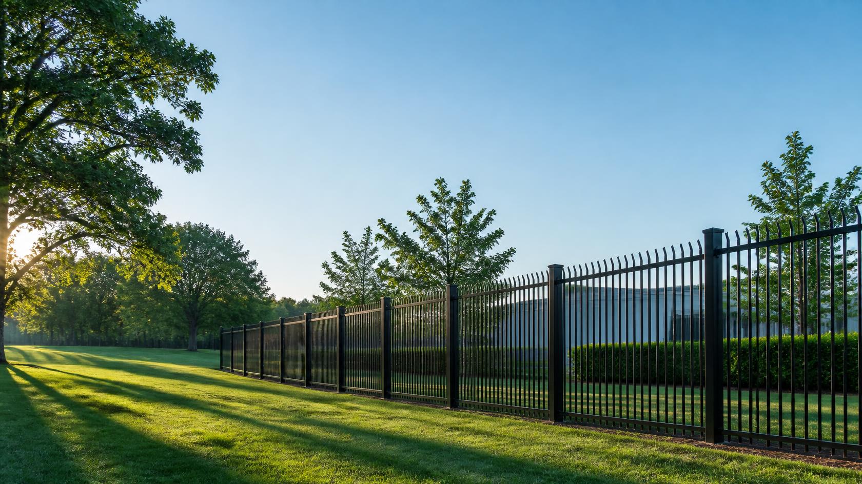 Commercial fence planning in Dixon, IL focused on property security, gate access, perimeter layout, and winter conditions.