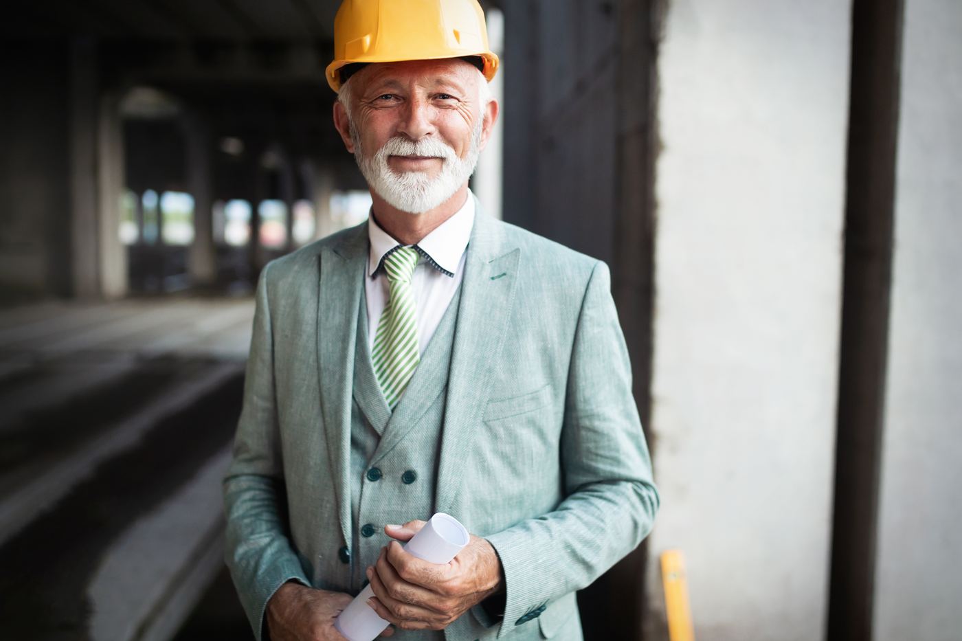 Charlotte, NC business owner at a job site