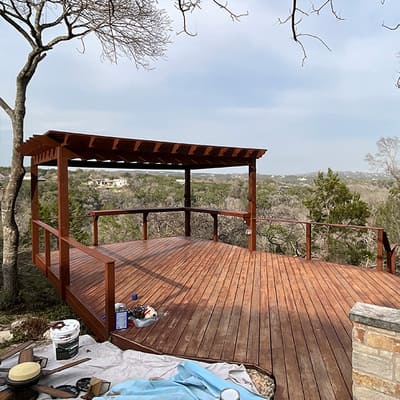 Pergolas in Driftwood