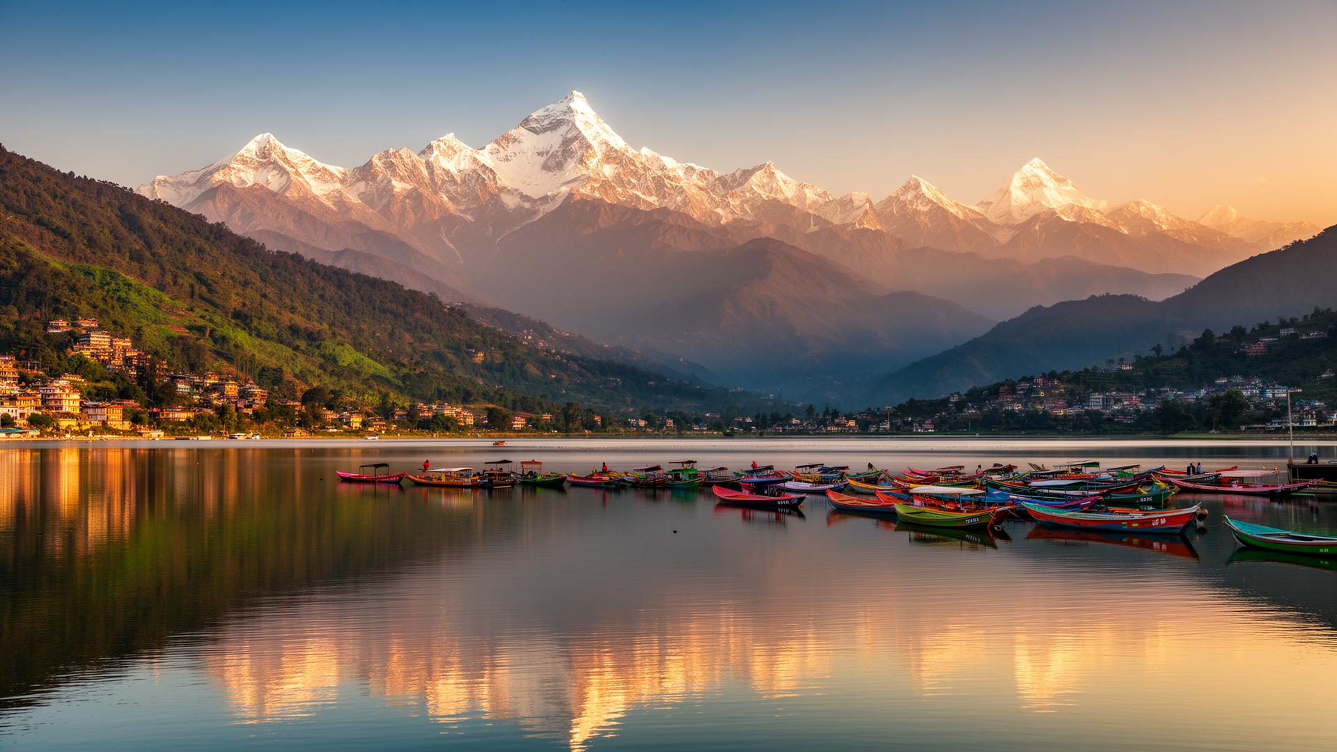 Pokhara landscape