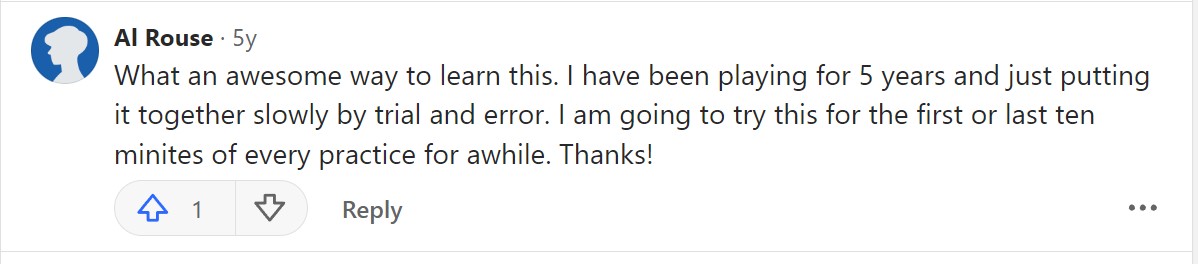 Student testimonial