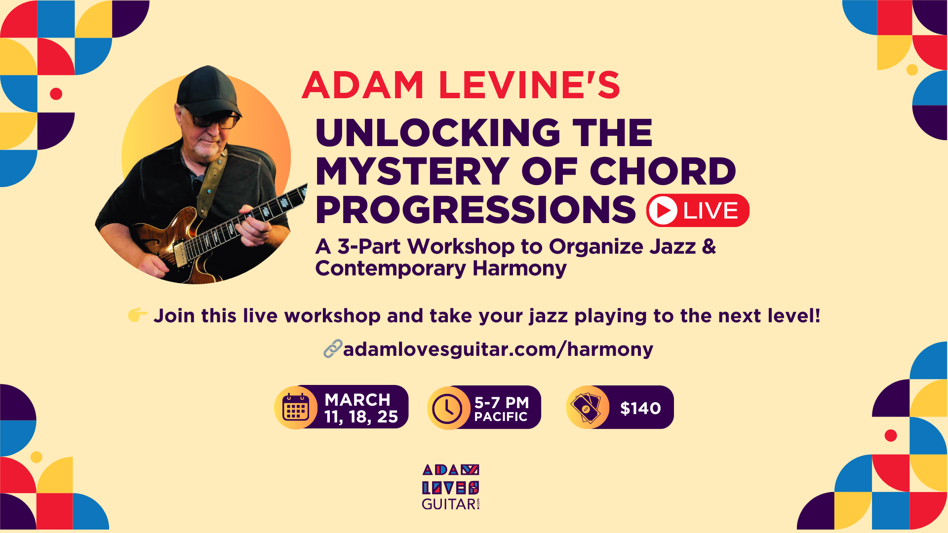 Unlocking the Mystery of Chord Progressions workshop