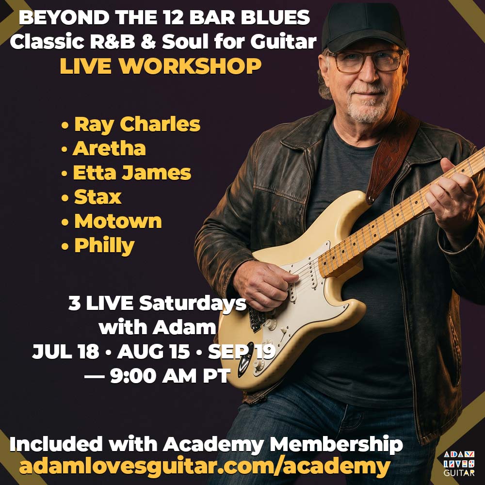 Classic R&B for Guitar — Part 1 Live