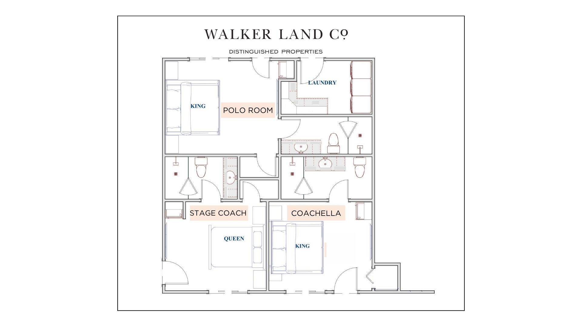 Hotel style units floor plan