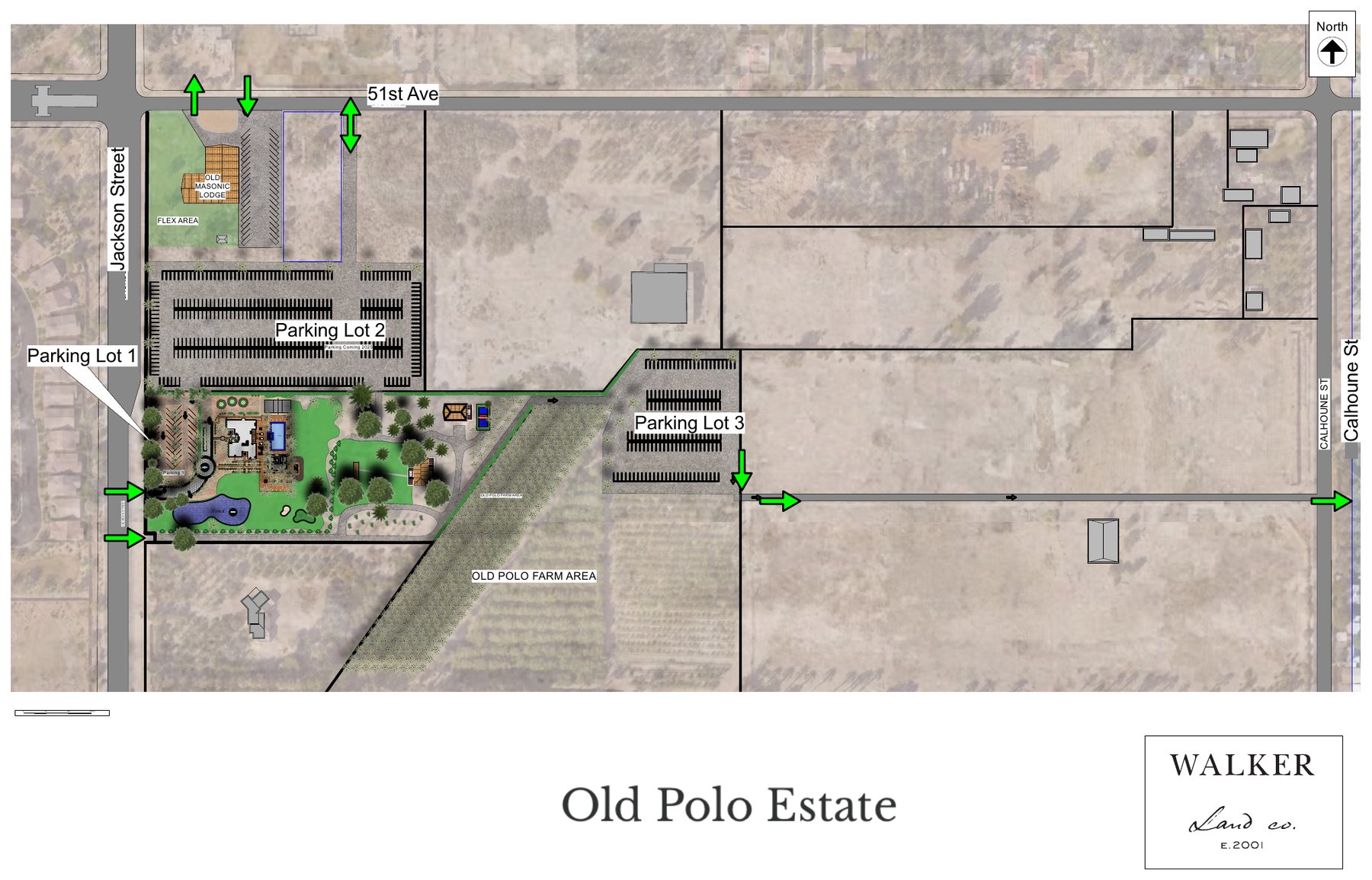 Entire Site site plan
