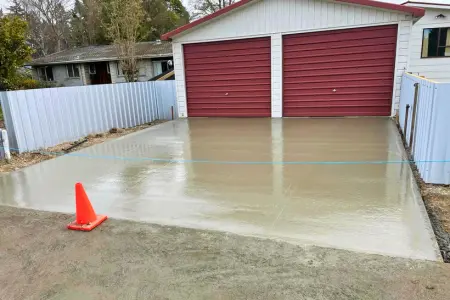 Concrete Driveway Building Example