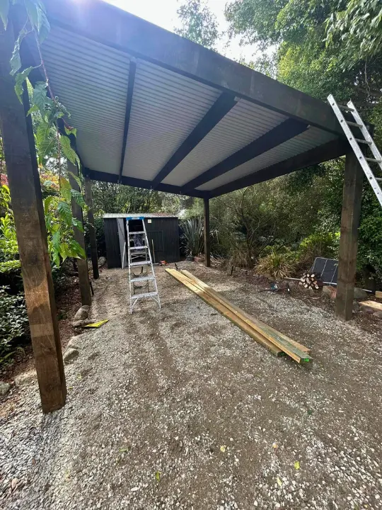 Newly Built Carport