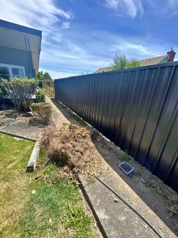 Corrugated Metal Fencing