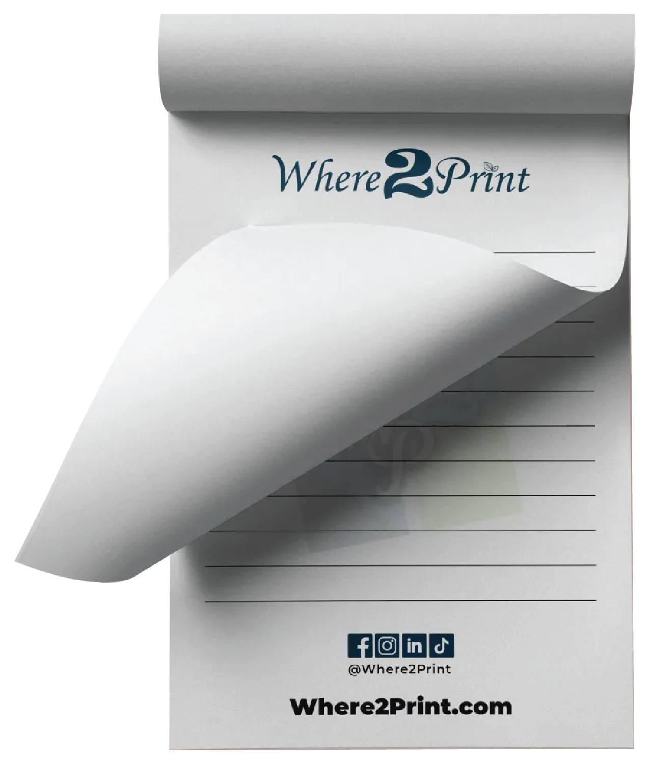 Custom Notepads | Personalized Notebooks | Where2Print