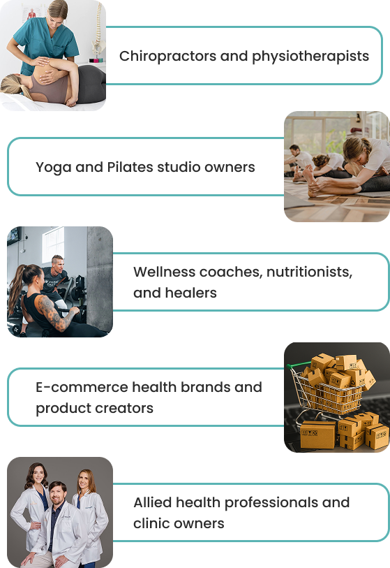 Icon representing [Coaches / Chiropractors / Studio Owners