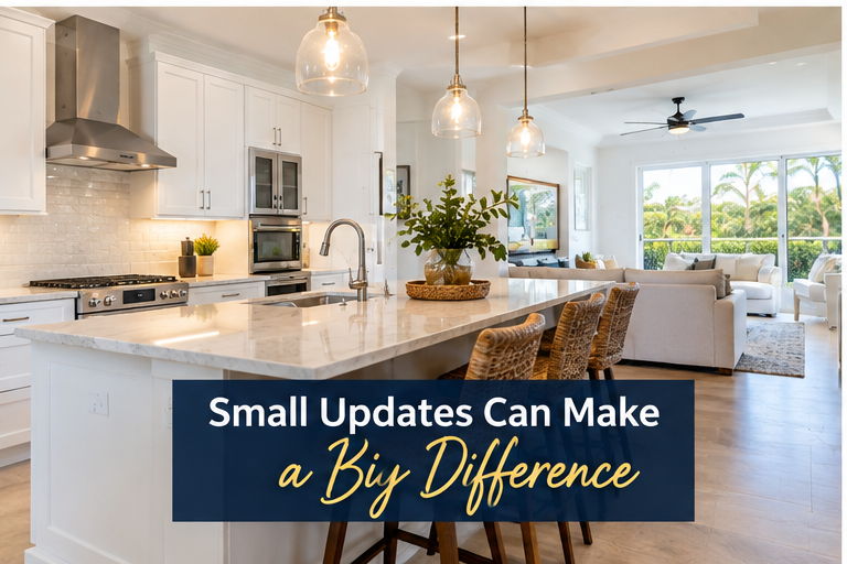 3.	Bright updated South Florida kitchen showing how simple improvements can help a home appeal to buyers
