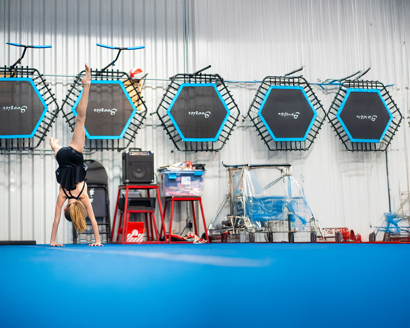 Kids training for performance