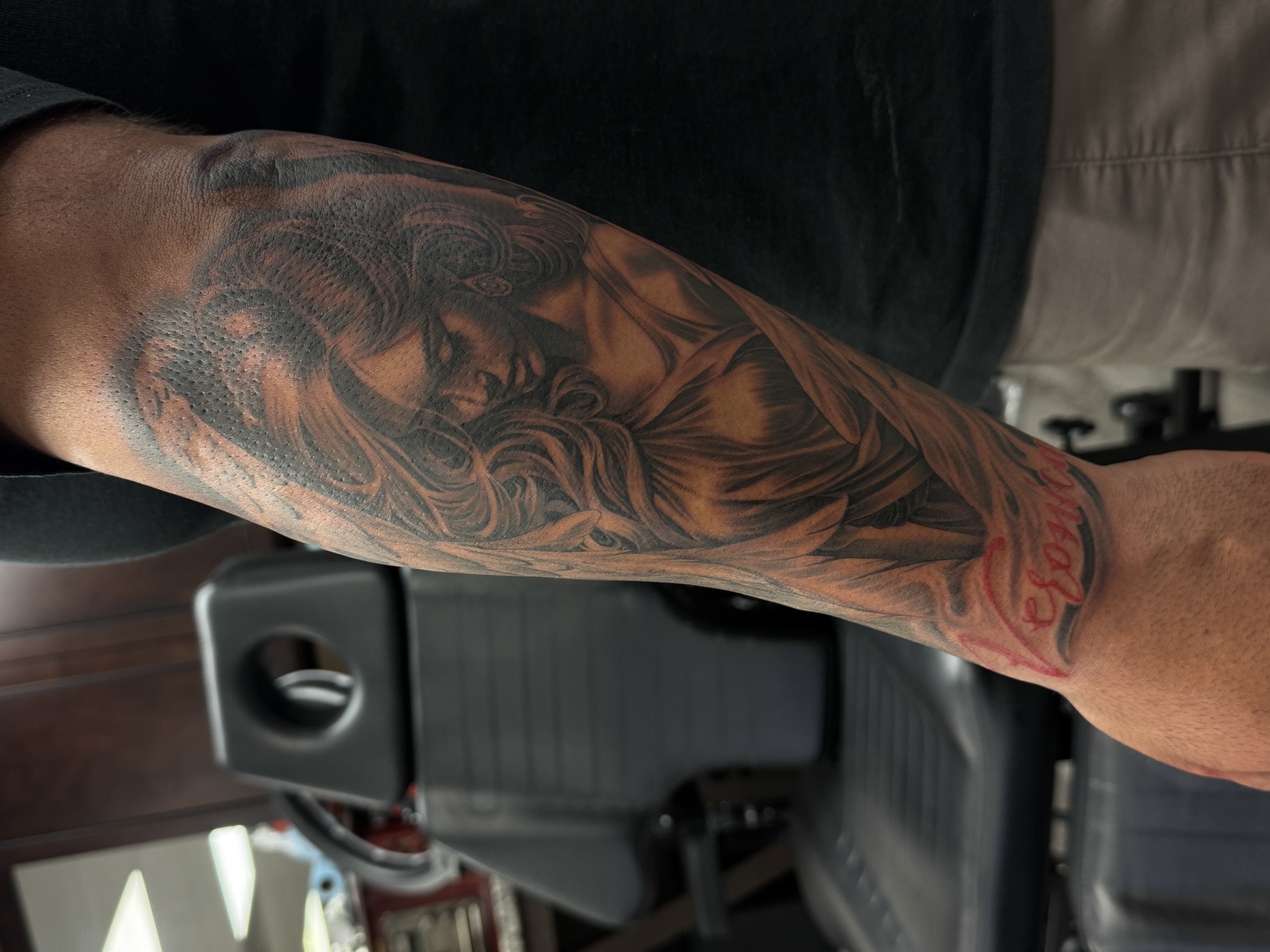 Realism tattoo image
