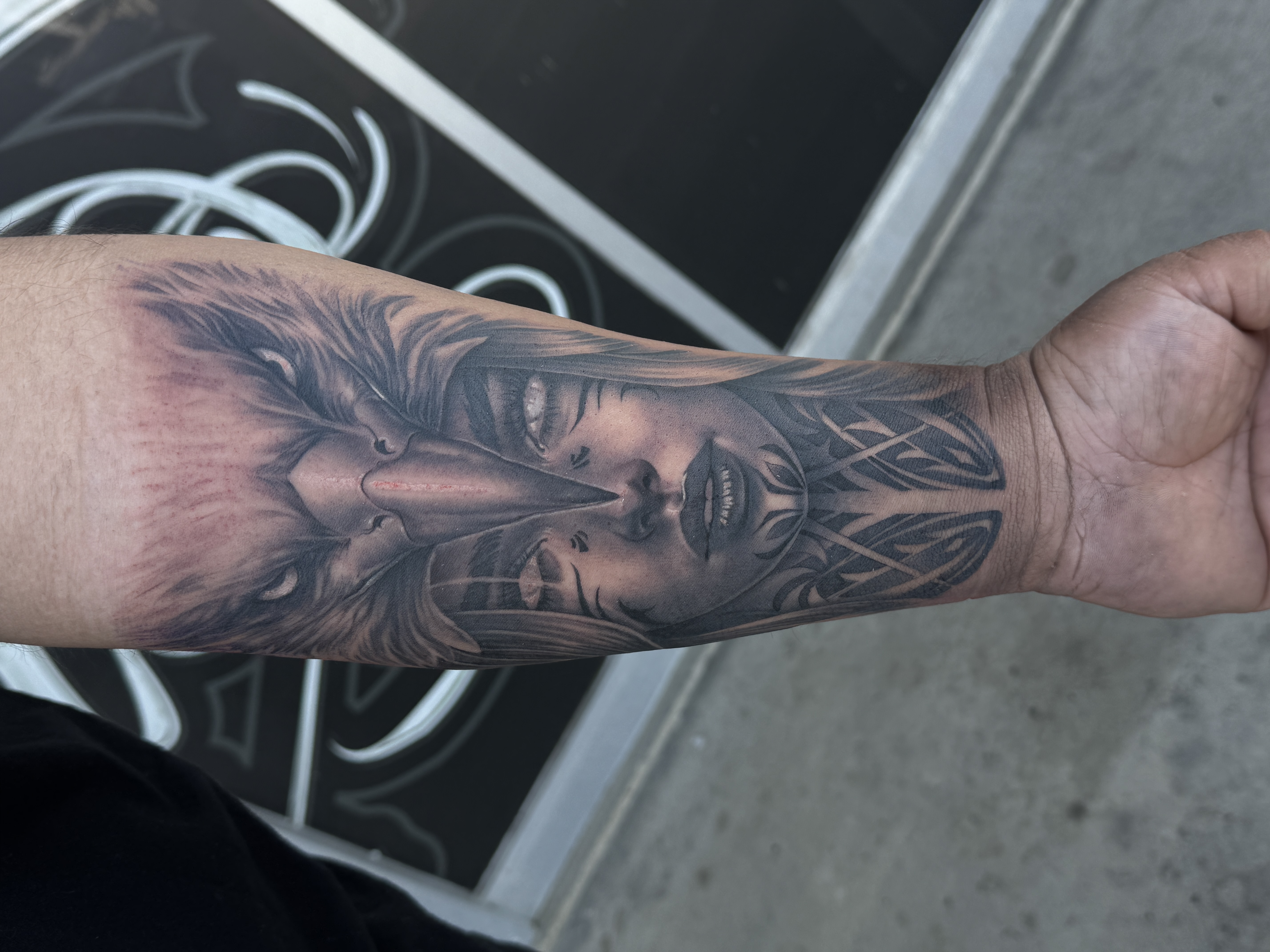 Realism tattoo image