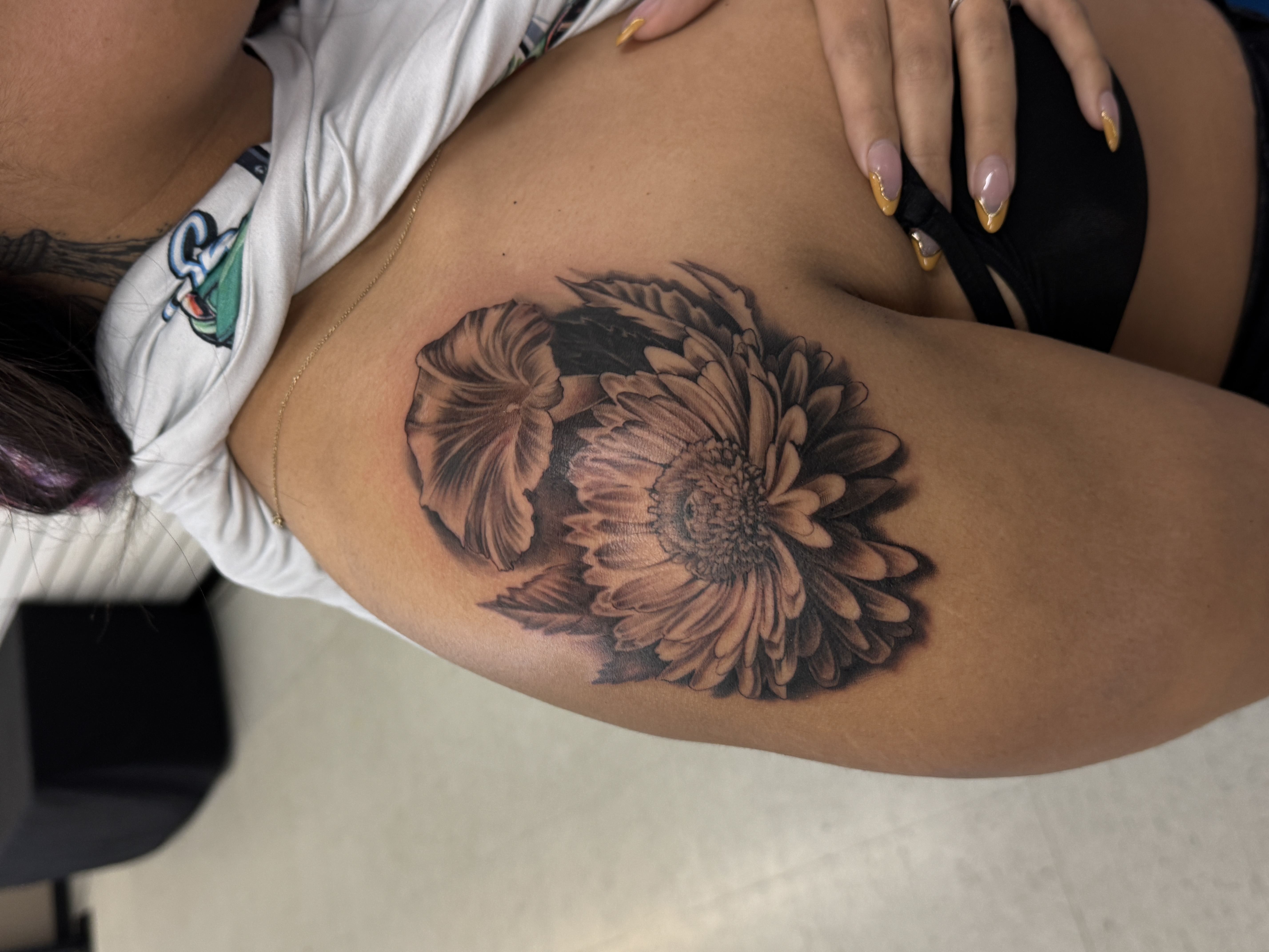 After tattoo cover-up fourth transformation