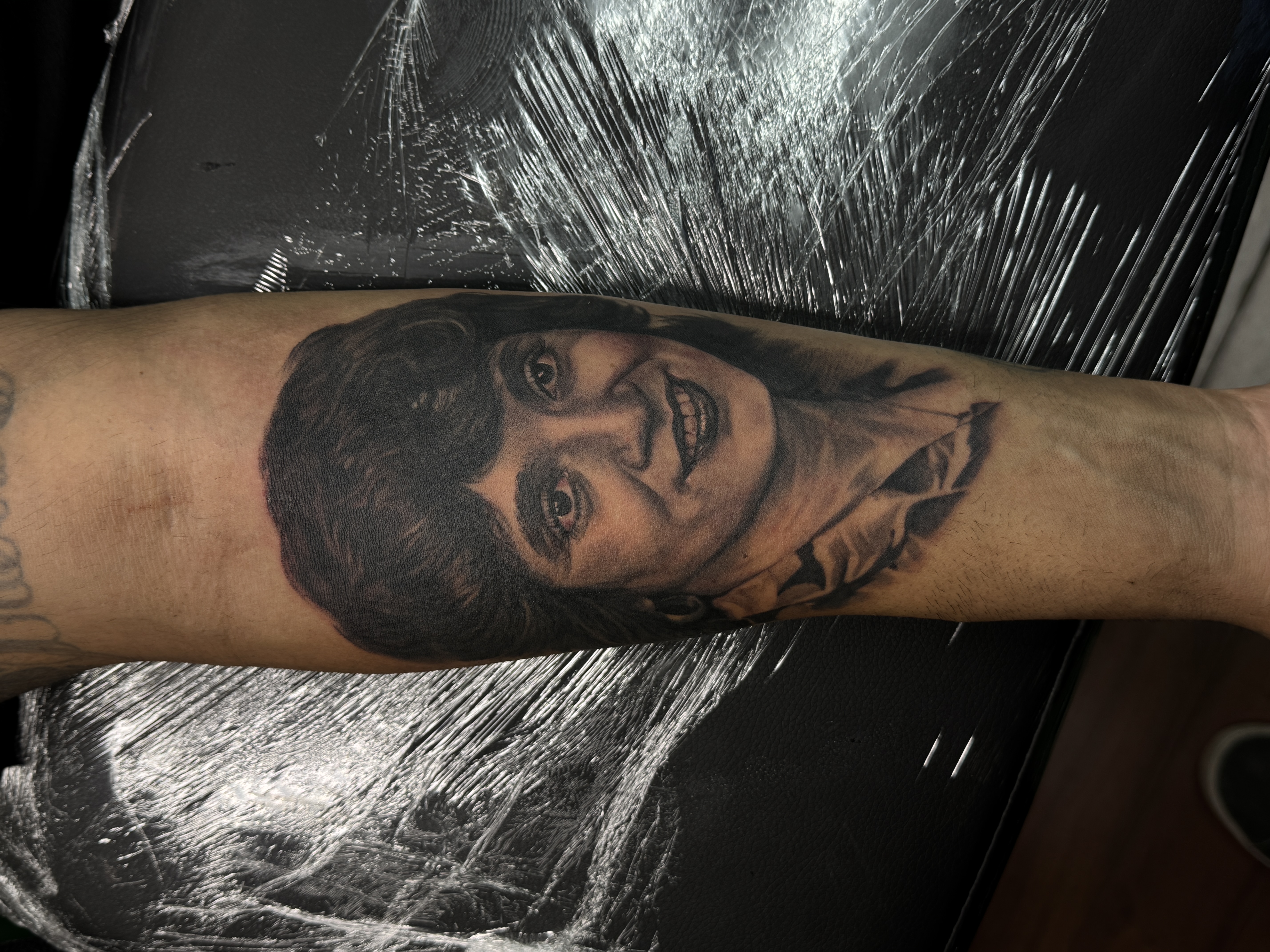 Custom portrait tattoo