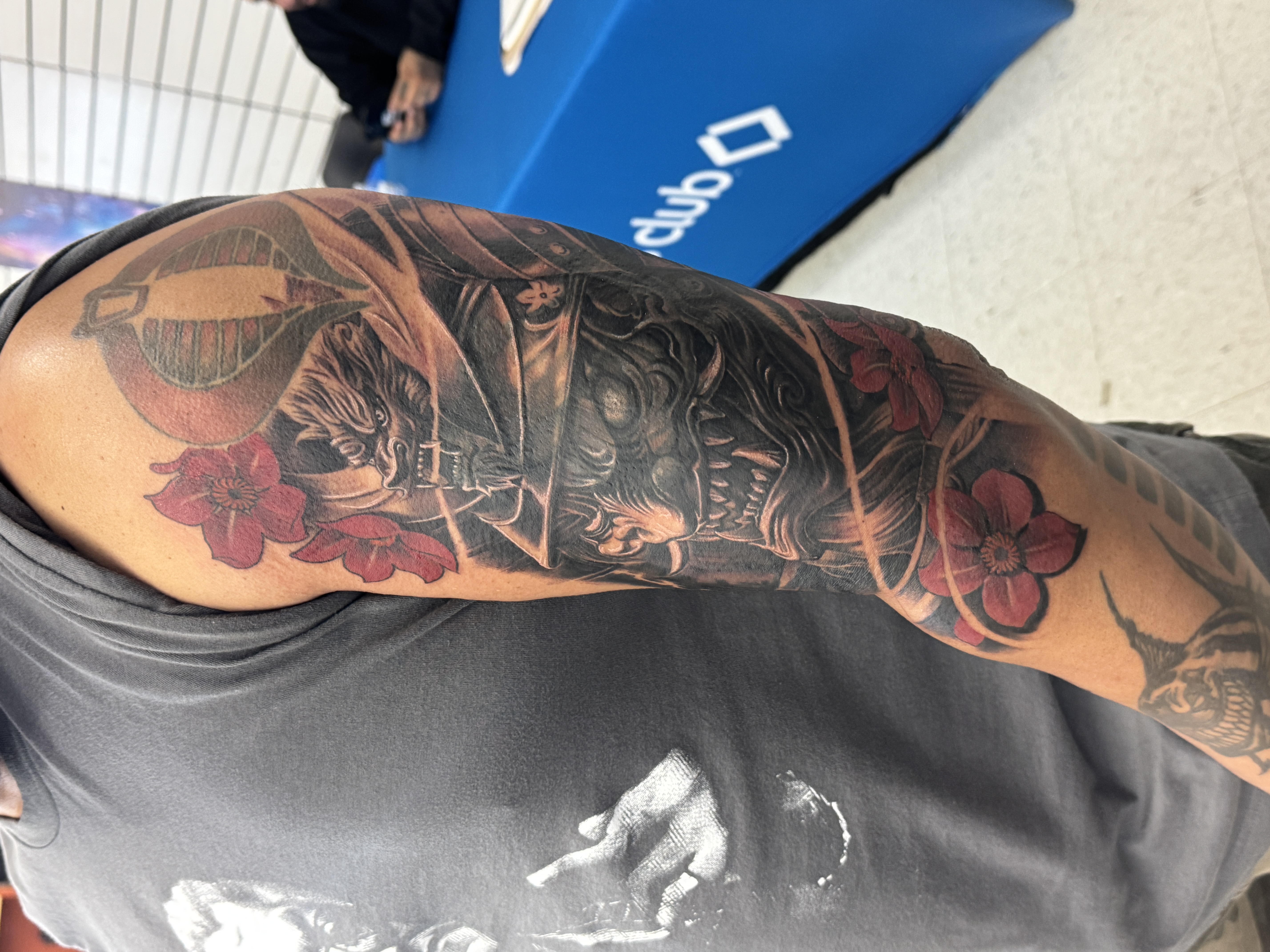 After tattoo cover-up third transformation