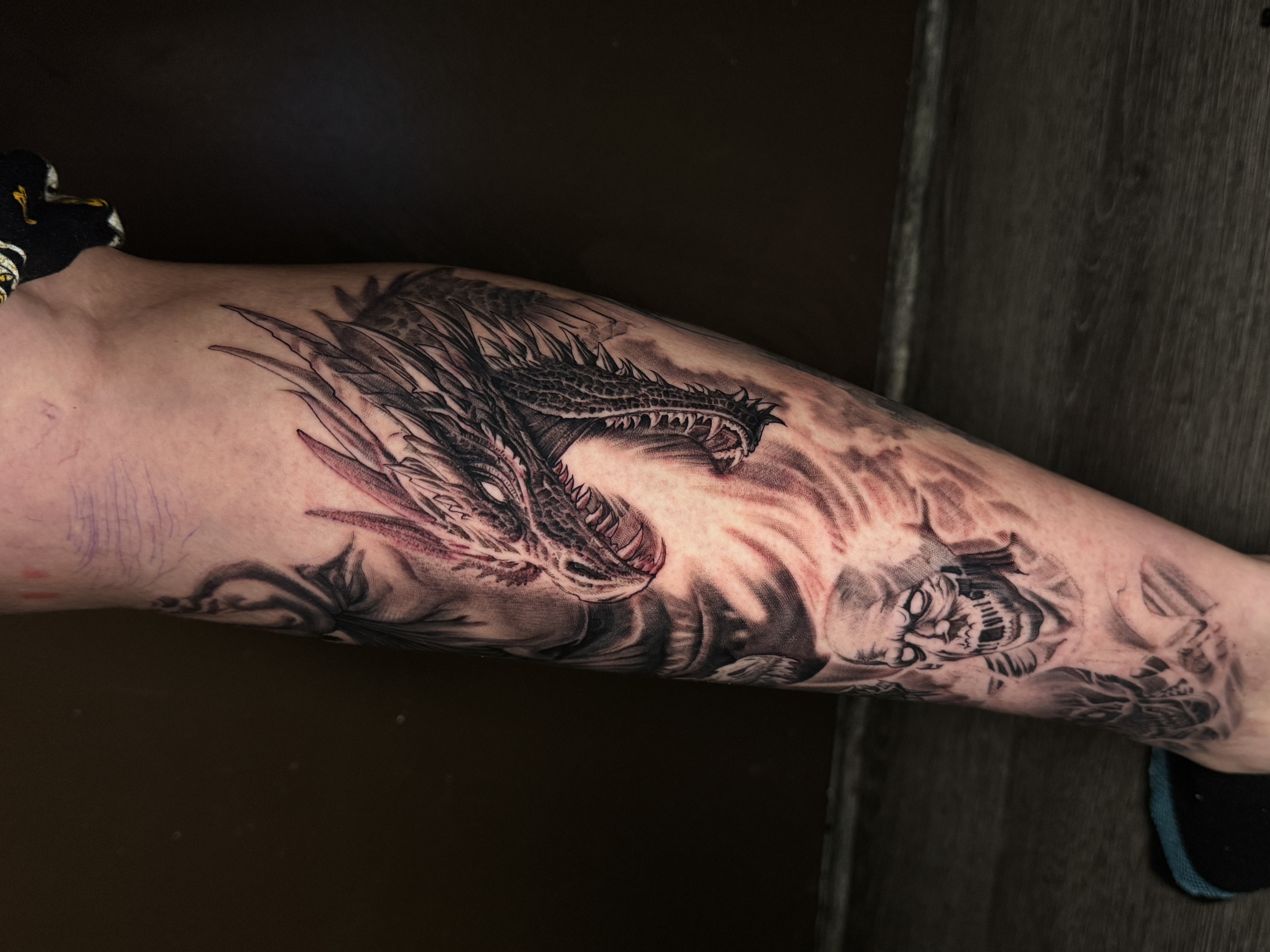 Custom realism tattoo