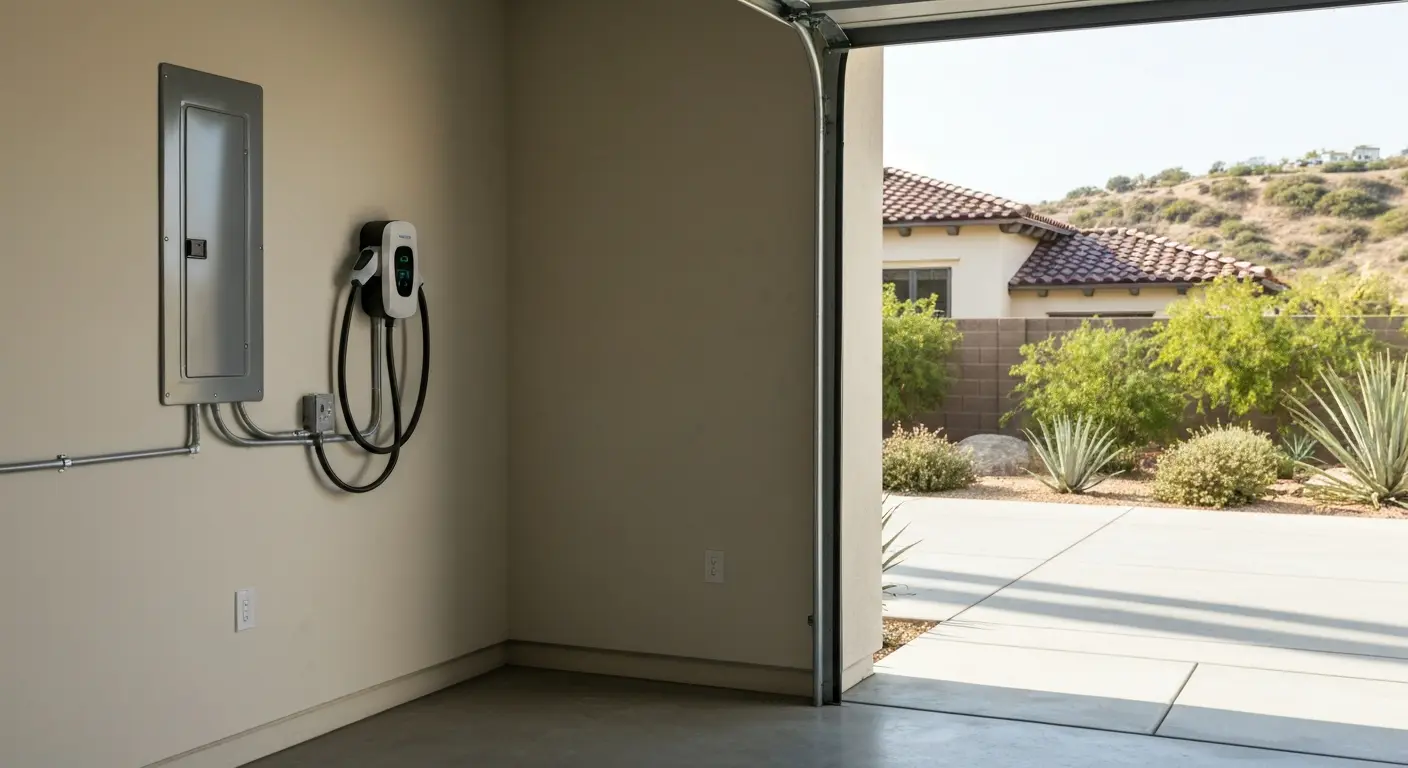 EV charger installation