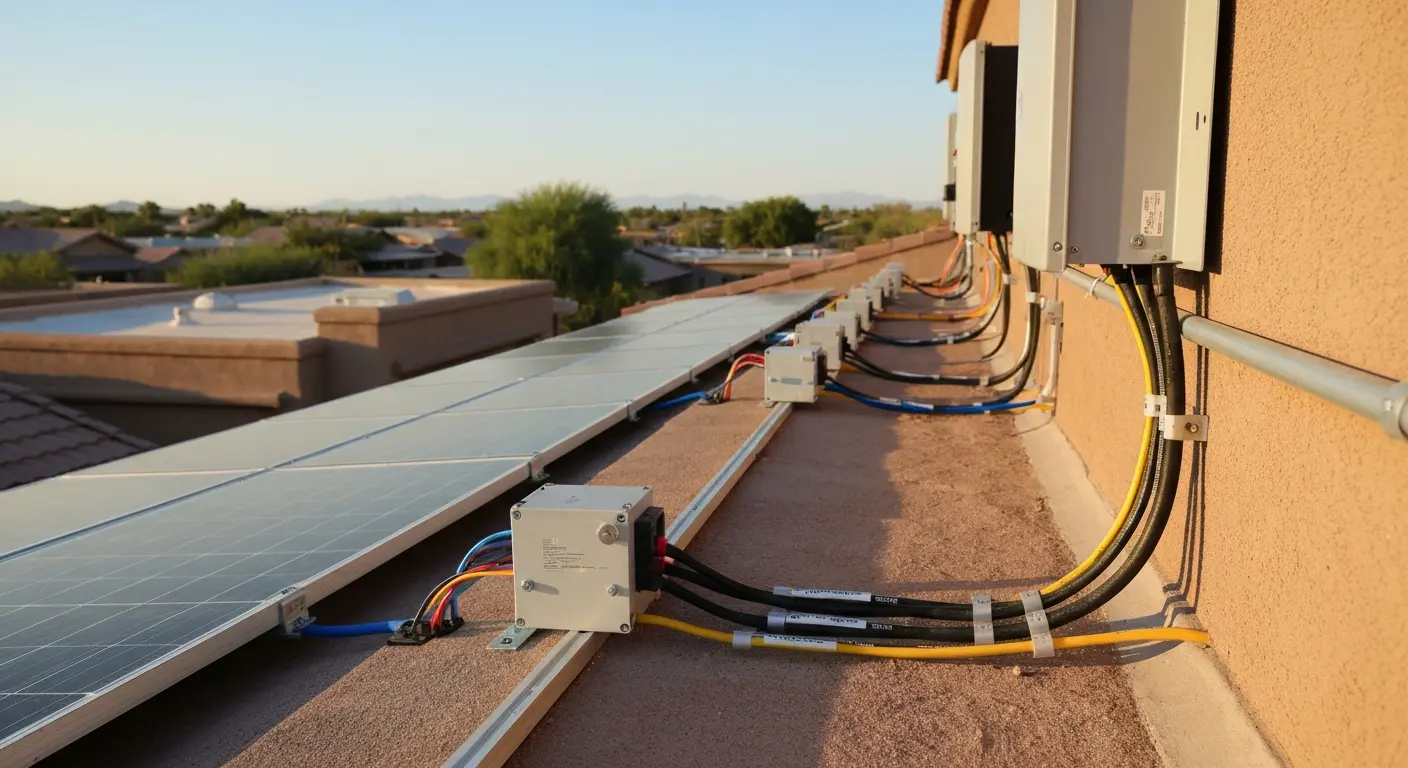 Solar equipment and electrical integration