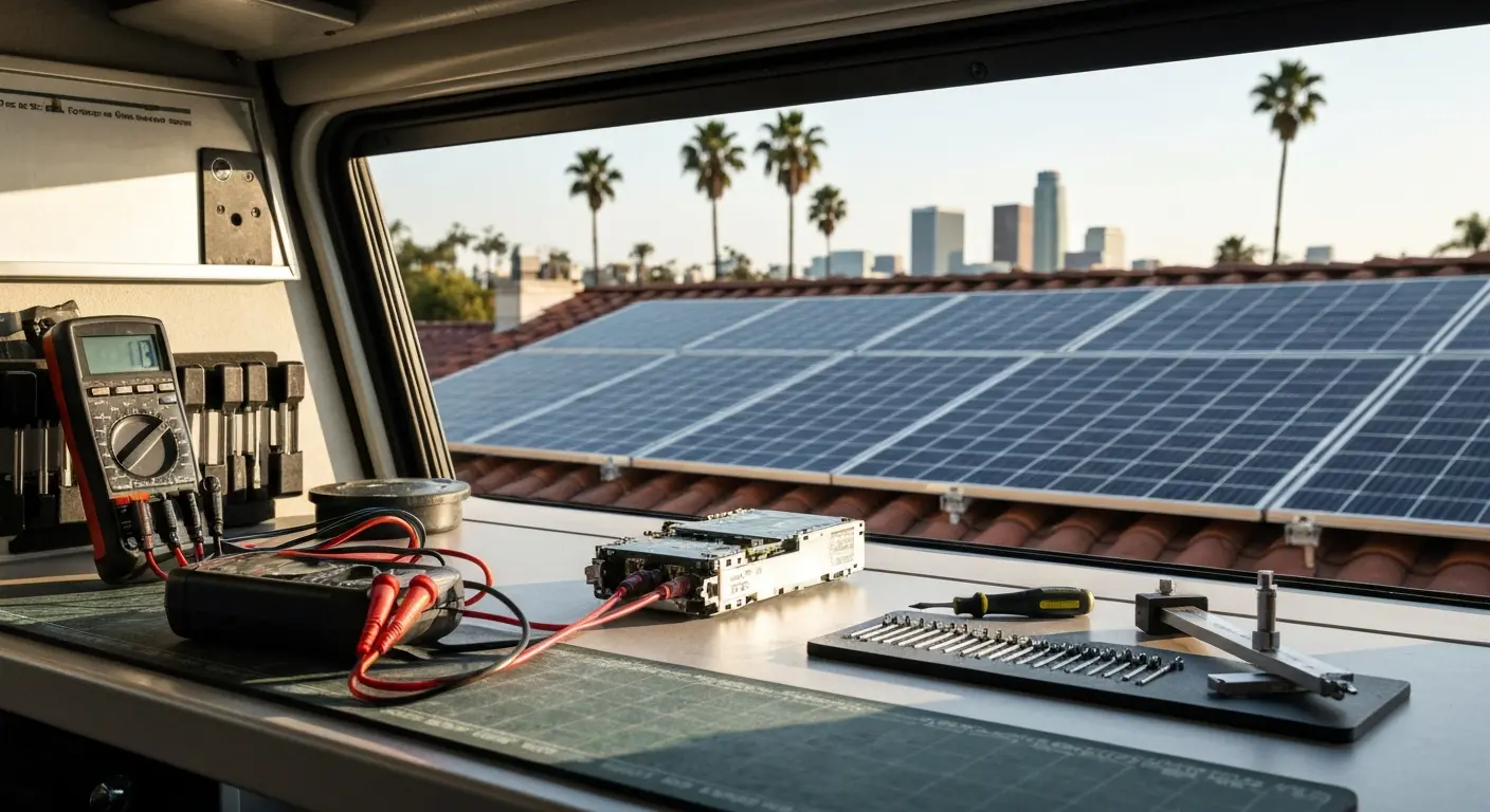 Microinverter repair Los Angeles