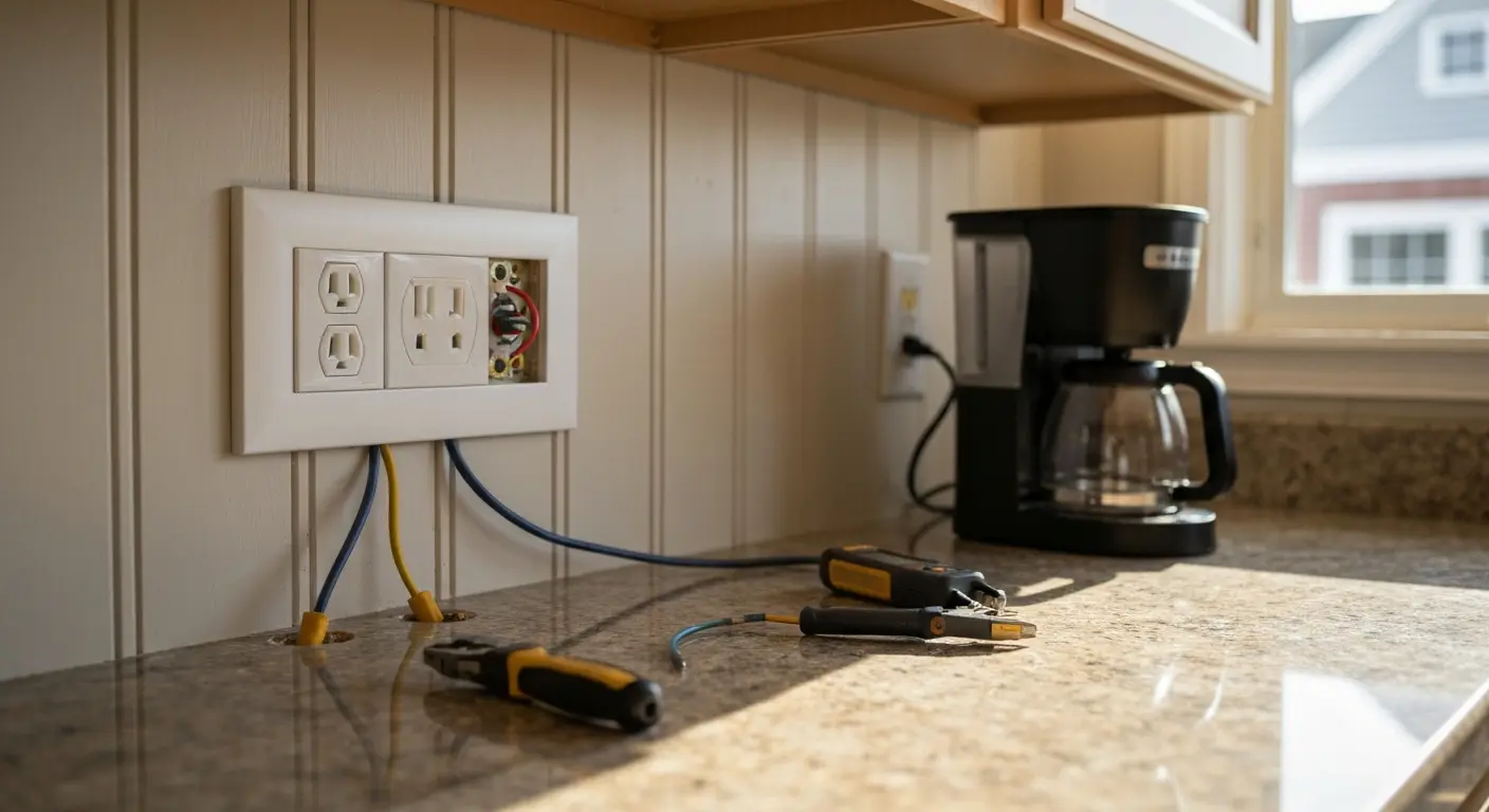 GFCI outlet installation