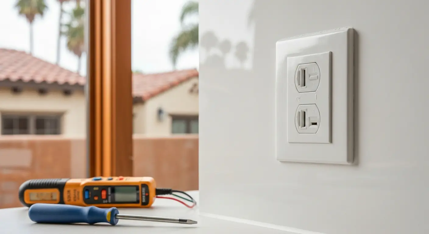 Outlet and breaker repair